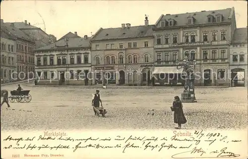 Sebnitz Marktplatz Kat. Sebnitz