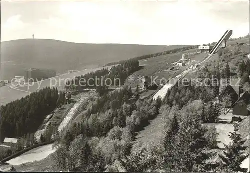 Oberwiesenthal Erzgebirge Sprungschanzen Kat. Oberwiesenthal