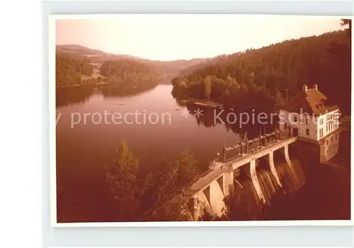 Viechtach Bayerischer Wald Hoellensteinsee Talsperre Fliegeraufnahme Kat. Viechtach