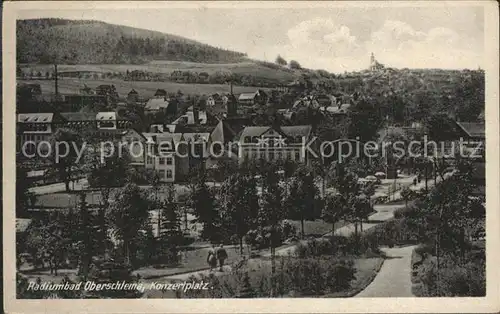 Oberschlema Erzgebirge Radiumbad Konzertplatz Kat. Bad Schlema