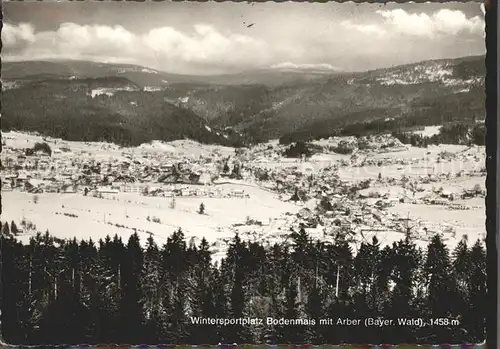 Bodenmais mit Arber Panorama Kat. Bodenmais