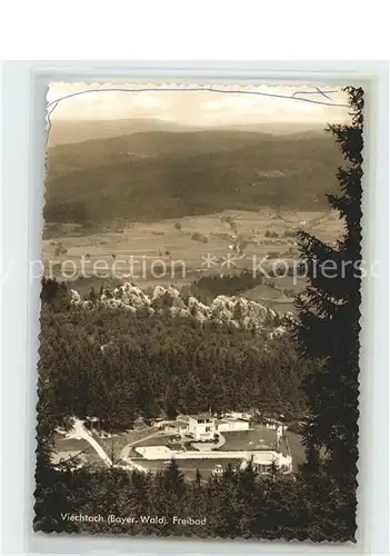 Viechtach Bayerischer Wald Freibad Kat. Viechtach