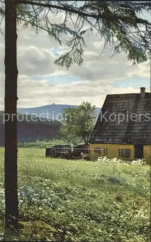 Oberwiesenthal Erzgebirge Wohnhaus Kat. Oberwiesenthal