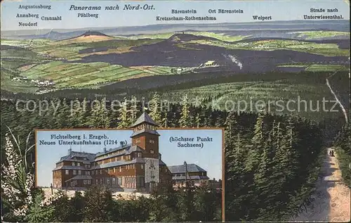 Fichtelberg Oberwiesenthal Unterkunftshaus Kat. Oberwiesenthal