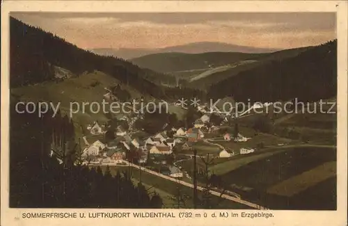 Wildenthal Eibenstock Panorama