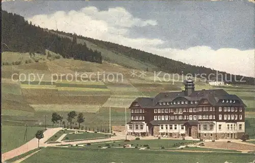 Oberwiesenthal Erzgebirge Sporthotel und Kurhaus Kat. Oberwiesenthal