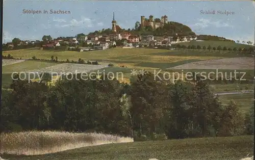 Stolpen Schloss Stolpen Kat. Stolpen