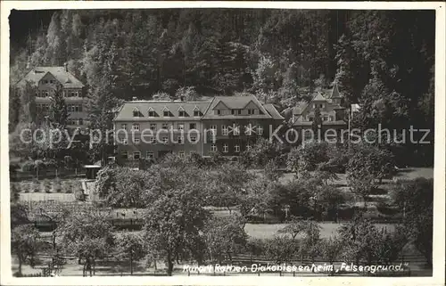 Rathen Saechsische Schweiz Muettererholungsheim Felsengrund Kat. Rathen Sachsen