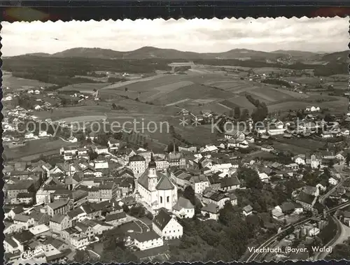 Viechtach Bayerischer Wald Fliegeraufnahme Kat. Viechtach