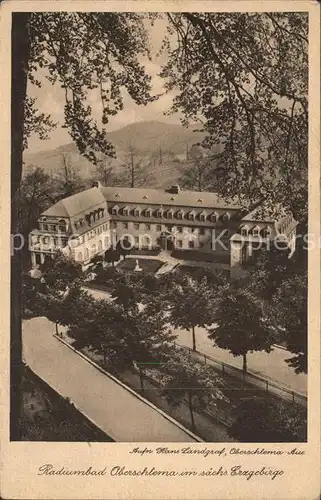 Oberschlema Erzgebirge Radiumbad Kurhaus Kat. Bad Schlema