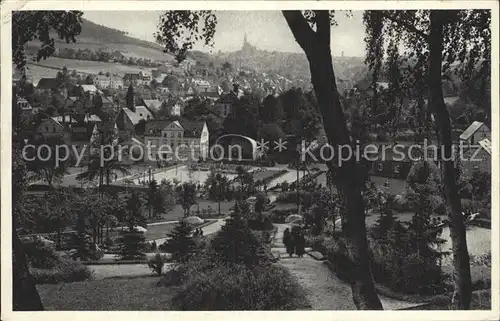 Oberschlema Erzgebirge Konzertplatz Kat. Bad Schlema