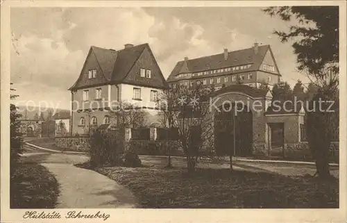 Schneeberg Erzgebirge Heilstaette Kat. Schneeberg