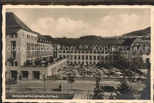 Oberschlema Erzgebirge Kurhaus Radiumbad Kat. Bad Schlema