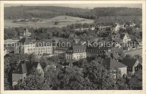 Oberschlema Erzgebirge Kurhotel und Kurhaus Radiumbad Kat. Bad Schlema