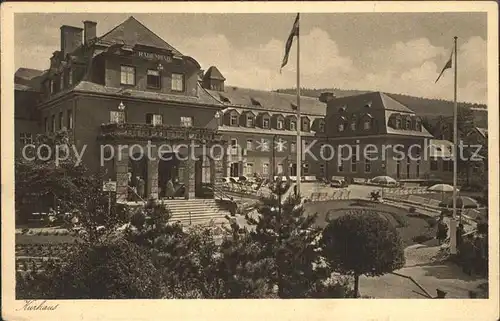 Oberschlema Erzgebirge Kurhaus Radiumbad Kat. Bad Schlema