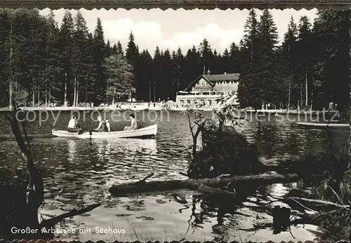 Arbersee Seehaus Kat. Bayerisch Eisenstein