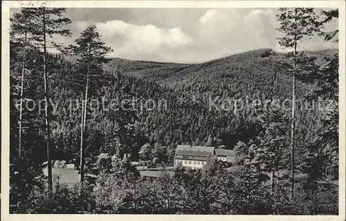 Erlbach Vogtland Kinderheim Tannenmuehle Landesgemeindetal Kat. Erlbach Vogtland