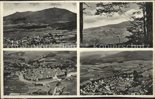 Bodenmais Fliegeraufnahme Cham Waldmuenchen Arnbruck Kat. Bodenmais