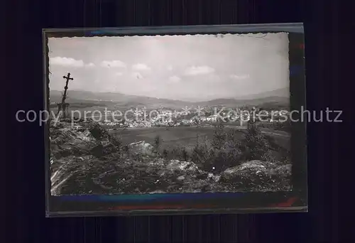 Zwiesel Niederbayern Panorama Kat. Zwiesel