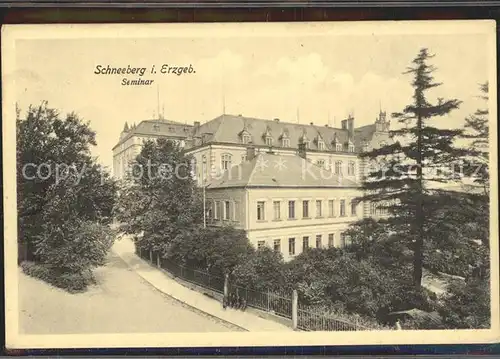 Schneeberg Erzgebirge Seminar Kat. Schneeberg