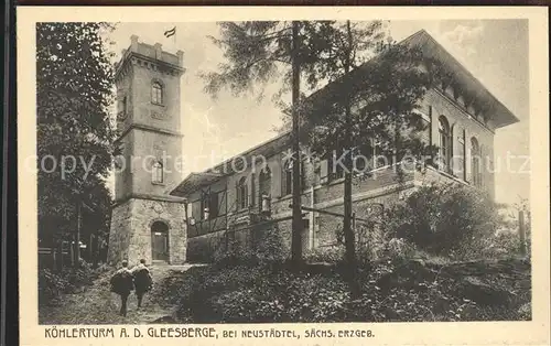 Neustaedtel Sachsen Koehlerturm auf dem Gleesberg