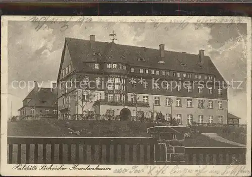 Schneeberg Erzgebirge Heilstaette Kat. Schneeberg