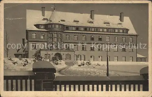 Schneeberg Erzgebirge Heilstaette Kat. Schneeberg