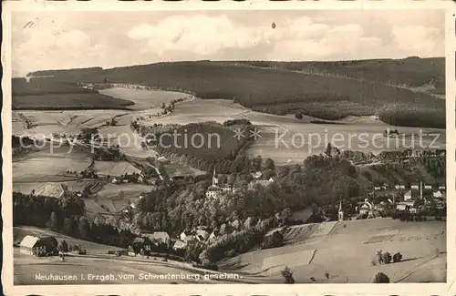 Neuhausen Erzgebirge Stadtansicht Kat. Neuhausen Erzgebirge