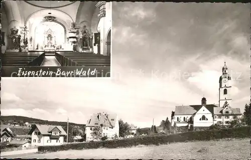 Bayerisch Eisenstein Kirche Kat. Bayerisch Eisenstein