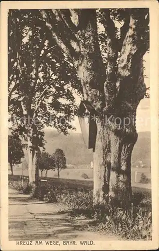 Bayerisch Eisenstein Kreuz am Wege Kat. Bayerisch Eisenstein