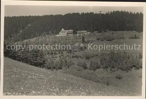 Oberwiesenthal Erzgebirge Panorama Kat. Oberwiesenthal