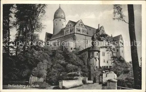 Rochsburg Schloss an der Mulde Kat. Lunzenau