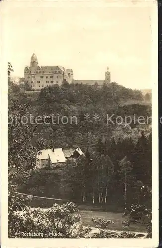 Rochsburg Schloss im Muldental Muldenschloesschen Kat. Lunzenau