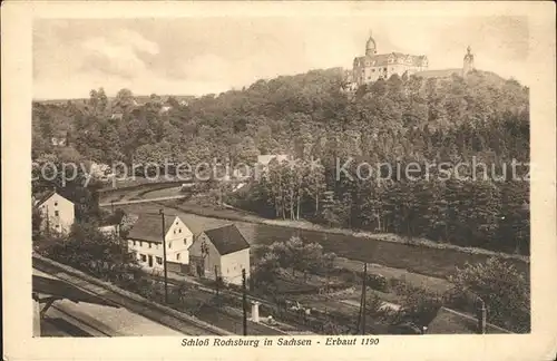 Rochsburg Schloss Rochsburg Kat. Lunzenau