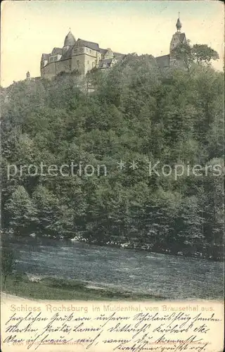 Rochsburg Schloss Rochsburg im Muldental Kat. Lunzenau