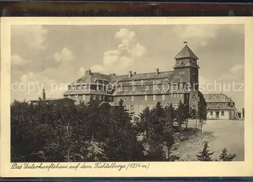 Fichtelberg Oberwiesenthal Unterkunftshaus Kat. Oberwiesenthal