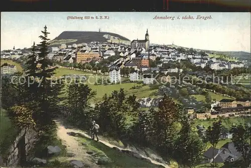 Annaberg Buchholz Erzgebirge Poehlberg Kat. Annaberg