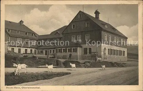 Oberwiesenthal Erzgebirge Neues Haus Kat. Oberwiesenthal