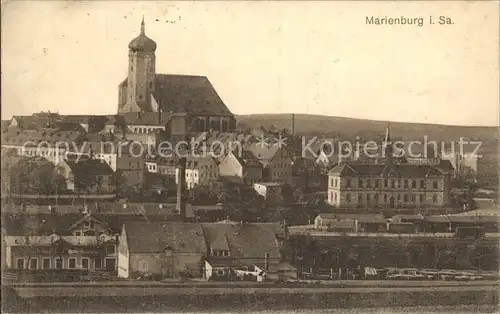 Marienberg Erzgebirge Stadtansicht Kat. Marienberg