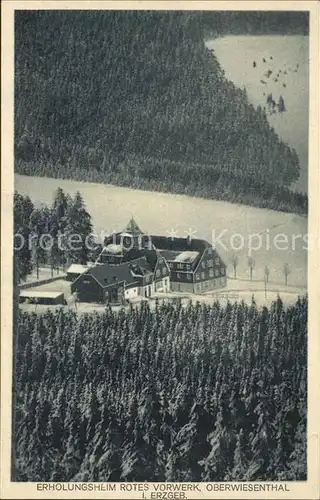 Oberwiesenthal Erzgebirge Rotes Vorwerk Kat. Oberwiesenthal