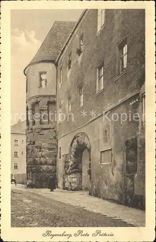 Regensburg Porta Praetoria Kat. Regensburg