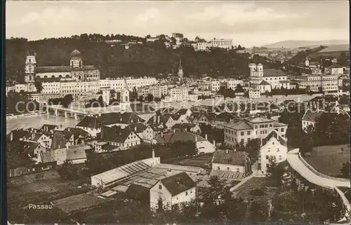 Passau Stadtansicht Kat. Passau