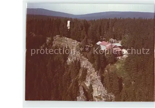 Falkenstein Oberpfalz Fliegeraufnahme Berghaus Kat. Falkenstein