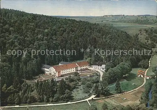 Eichhofen Regensburg Dioezesan Exerzitienheim Haus Werdenfels Fliegeraufnahme Kat. Nittendorf