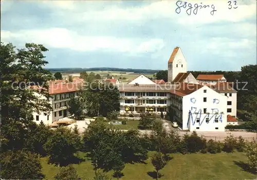 Bad Goegging Schwefel und Moorbad Trajansbad Kirche Kat. Neustadt a.d.Donau