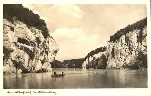 Weltenburg Kelheim Donaudurchbruch Kat. Kelheim