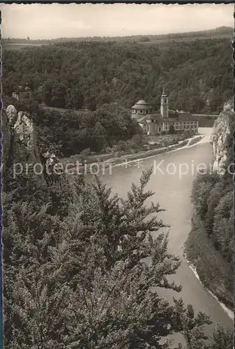 Weltenburg Kelheim Blick auf das Kloster Kat. Kelheim