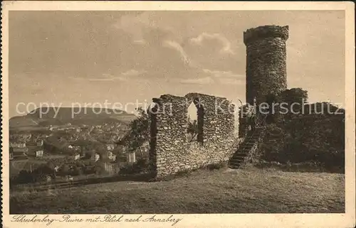 Annaberg Buchholz Erzgebirge Schreckenberg Ruine Kat. Annaberg