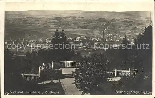 Annaberg Buchholz Erzgebirge Poehlberg Kat. Annaberg