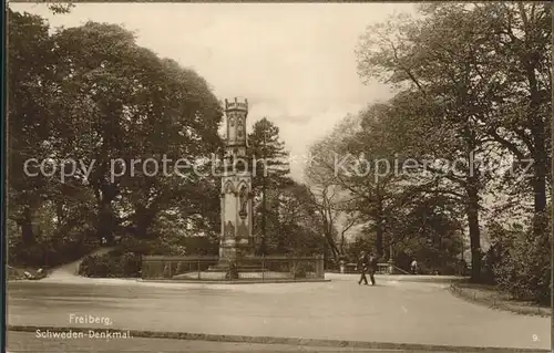 Freiberg Sachsen Schweden  Denkmal Kat. Freiberg